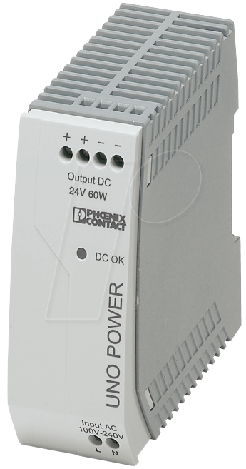 Phoenix Contact Stromversorgung BxHxT 35x90x84mm UNO-PS/1AC/24DC/ 60W