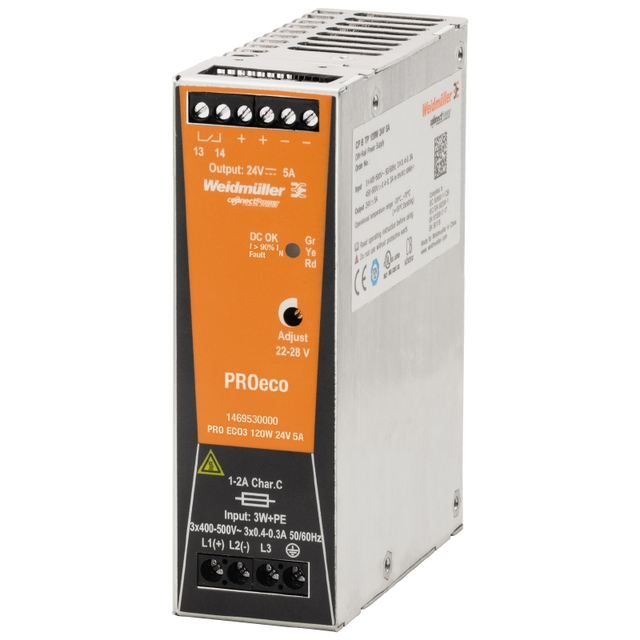 Weidmüller Schaltnetzgerät PRO ECO3 120W 24V 5A
