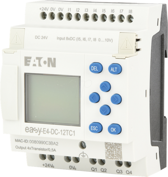 Eaton Steuerrelais 24VDC EASY-E4-DC-12TC1