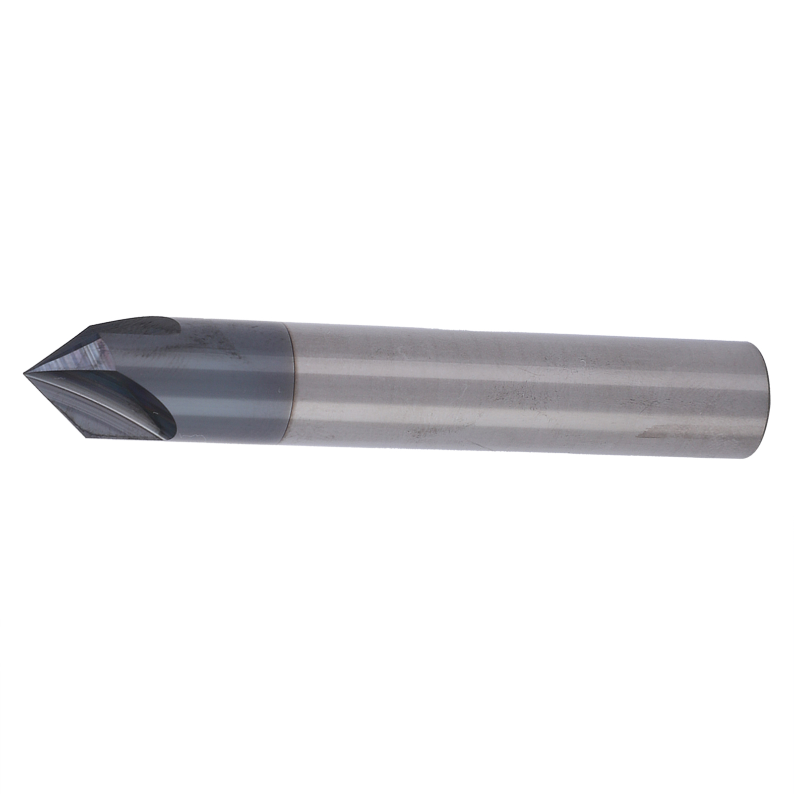 Fasenfräser, 3 Schneiden, 90°, Wolframstahl, Cnc-fräswerkzeug, Polieren, Schnitzen, D12 X 90° X 75l