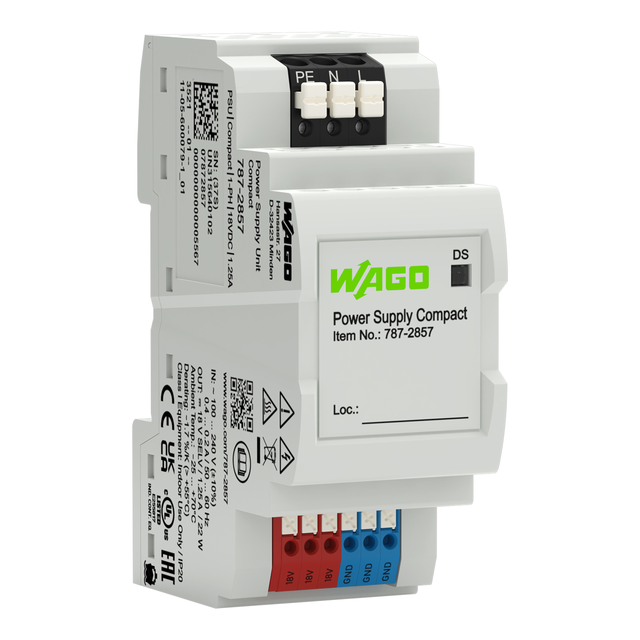 WAGO GmbH &amp; Co. KG Stromversorgung DC18V, 1,25A 787-2857