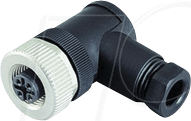 Pepperl+Fuchs Fabrik Kabeldose M12, 4-polig V1-W-BK