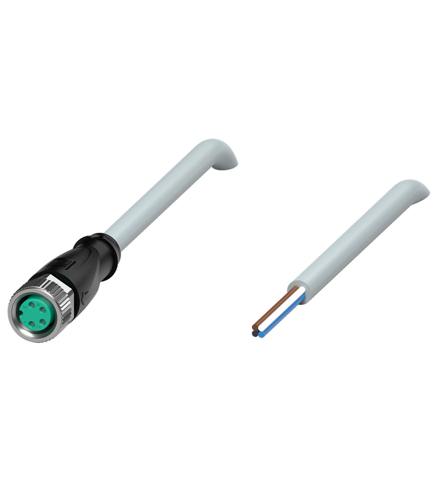 Pepperl+Fuchs Fabrik Kabeldose,2m,4pol.,M8 gerade,PUR V31-GM-2M-PVC