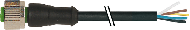 Murrelektronik Verbindungsleitung M12 Bu mit fr. Ende 7000-12241-7321500