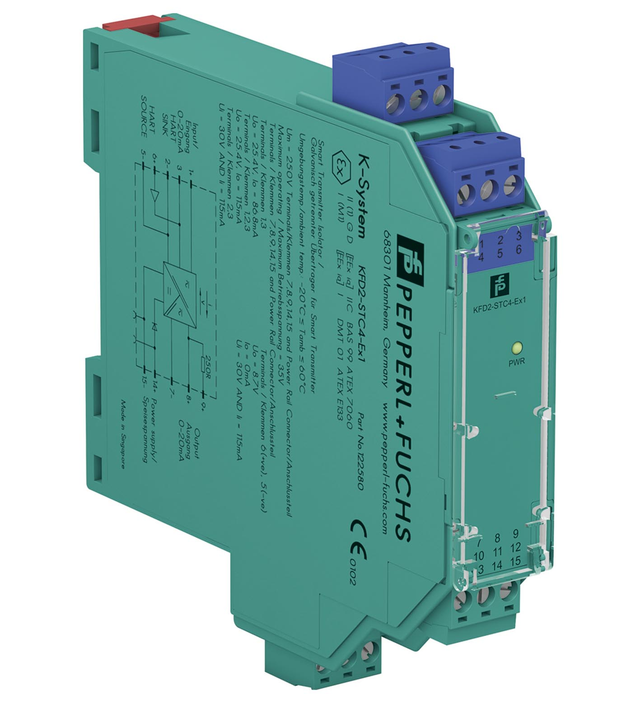 Pepperl+Fuchs Fabrik Transmitterspeisegerät KFD2-STC4-Ex1