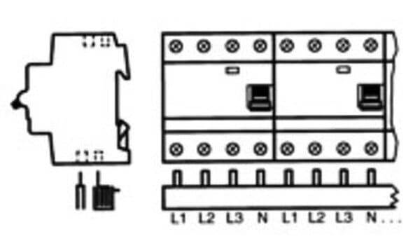 ABB Stotz S&amp;J Sammelschiene pro M Compact PS4/60/16