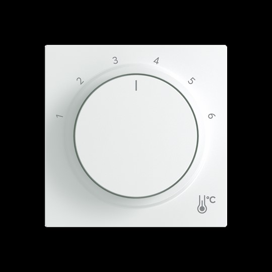 Busch-Jaeger Zentralscheibe rund mit Aufdruck 1..6 1794 R-44G