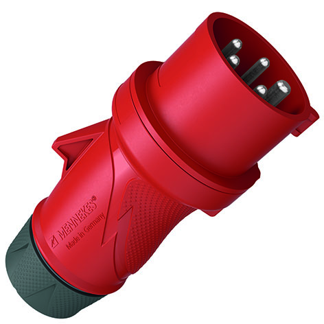 Mennekes CEE Stecker Xtra R 16A,5p,6h,400V,IP54 13563