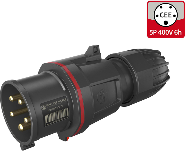 Walther Werke CEE NEO Stecker Classic 32A 5P 6h FW231506SK