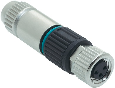 Harting Rundsteckverbinder M8-S - gerade, 4-polig 21021512405