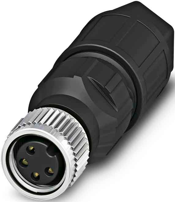 Phoenix Contact Sensorsteckverbinder Bu.,4p M8 gerade SACC-M 8FS-4QO-0,5-M