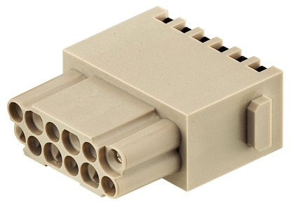 Harting Buchseneinsatz 12 pol., 10A, 250V 09140122732
