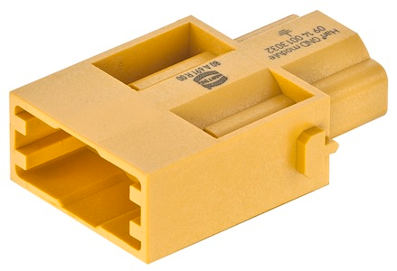 Harting GND Modul Kunststoff, gelb, St 09140013032