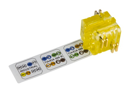 Harting preLink Anschlussblock gelb, AWG 22/23 20820000001 (VE10)
