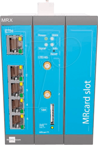 Insys Industrierouter-LTE 5Ether-Ports 2Eing. MRX3 LTE 1.1