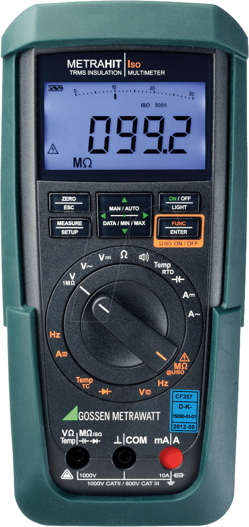 Gossen Metrawatt TRMS Multimeter mit 30000 Digits METRAHIT ISO