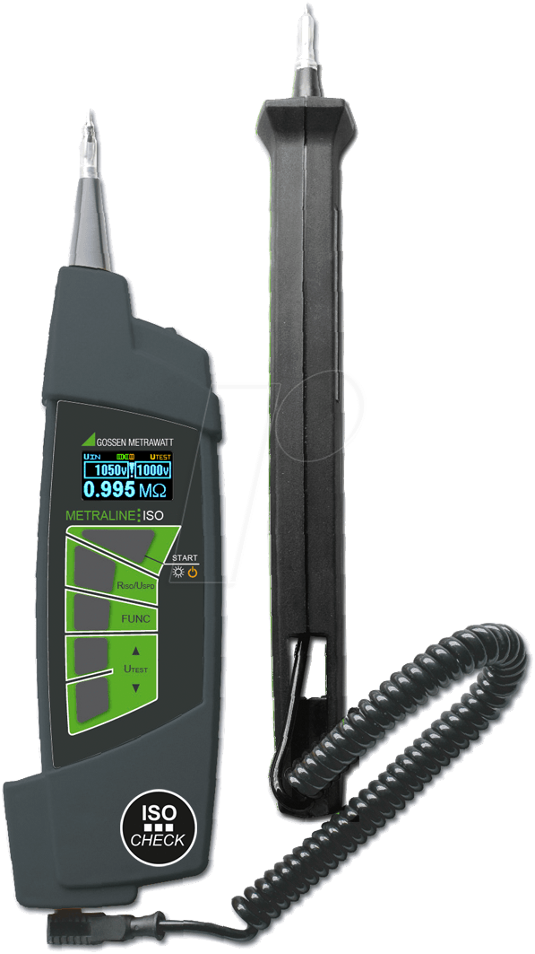Gossen Metrawatt Isloationsmessgerät Metraline ISO/CHECK