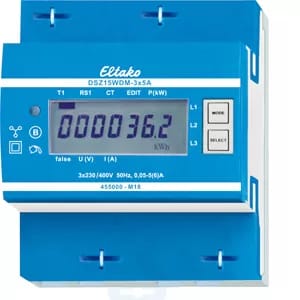 Eltako Wandler-Drehstromzähler M-Bus DSZ15WDM-3x5A MID