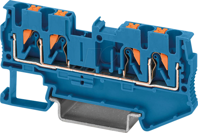 Phoenix Contact Durchgangsreihenklemme 0,14-4qmm, 5,2mm, bl PT 2,5-QUATTRO BU - 3209581