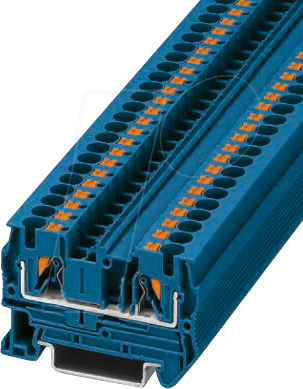 Phoenix Contact Durchgangsreihenklemme 0,2-6qmm,blau PT 4 BU - 3211760
