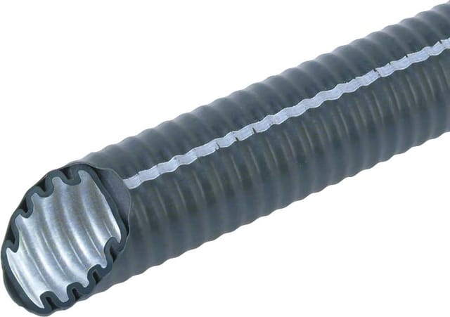 Fränkische Kunststoff-Wellrohr mittel 32,0x23,1 biegsam FFKuS-EM-F-LS0H 32sw - 25510032