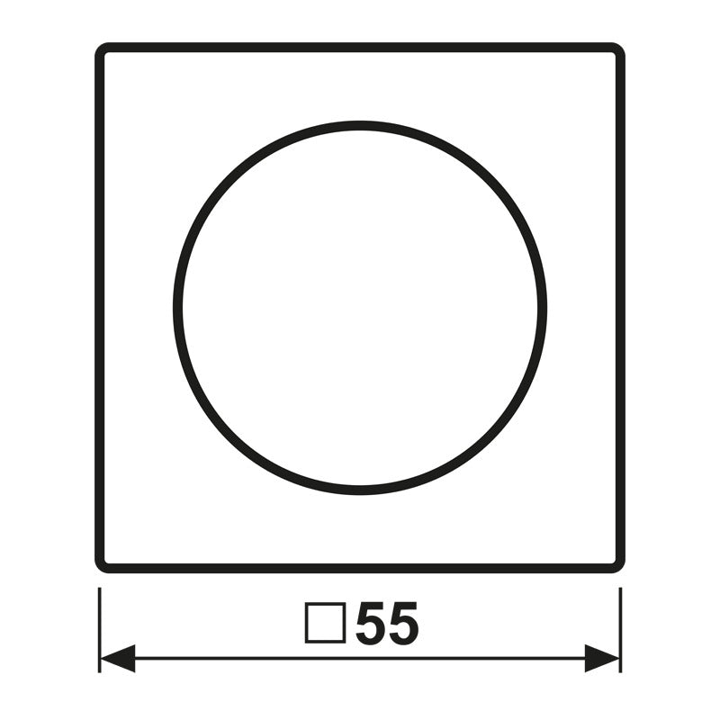 Jung A Reihe Abdeckung Drehdimmer Mocha - A1740MO Bild 2