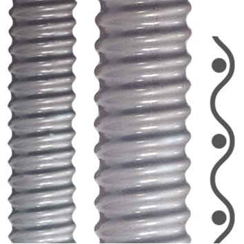 Flexa Kunststoff-Schutzschlauch VDE geprüft AIRfl.KUW-PVCAS AD45 - 12030101038