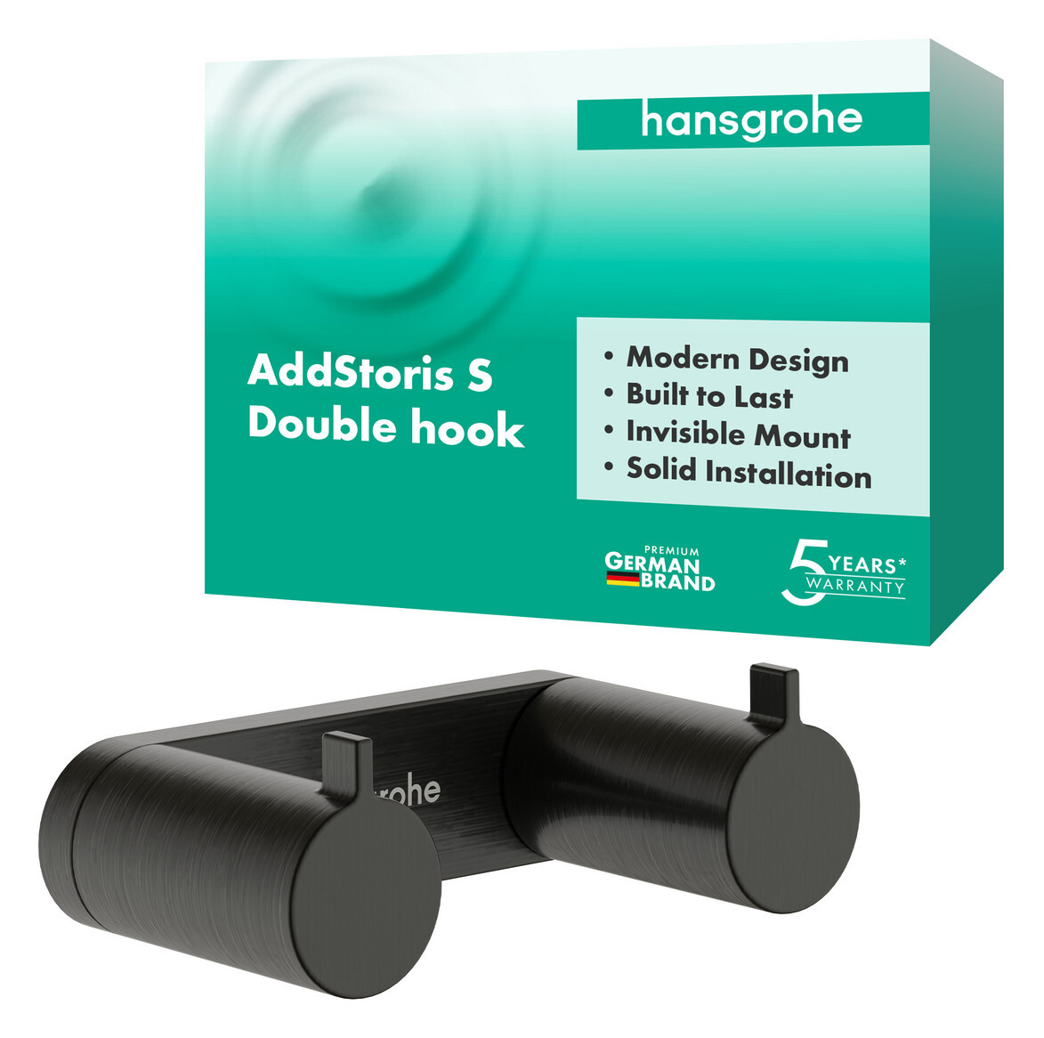 Hansgrohe Addstoris S Handtuchhaken Doppelt, 41785340