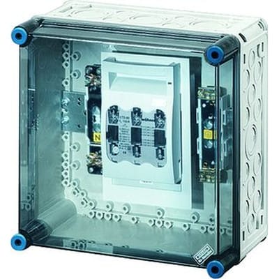 Hensel Sicherungsgehäuse 1xNH00 3p. 125A+PE+N Mi 5250 - 2000187