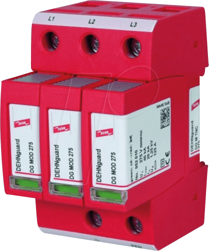 DEHN ÜS-Ableiter DEHNguard 230/400V,IP20,Typ2 DG M TNC 275 - 952300