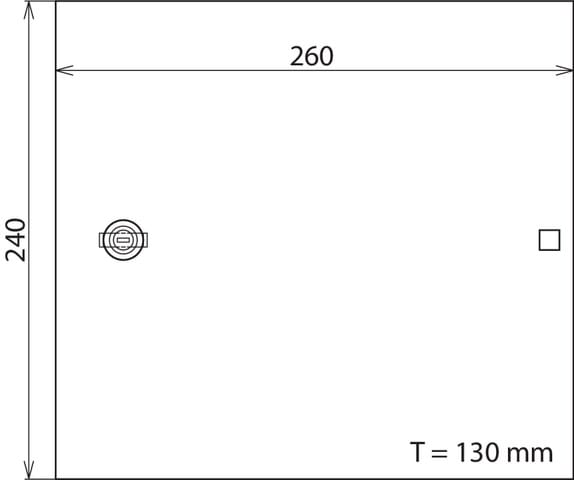 DEHN Potentialausgleich-Gehäuse f.3 LSA-Leiste 10/2 DPG LSA 30 P - 906100