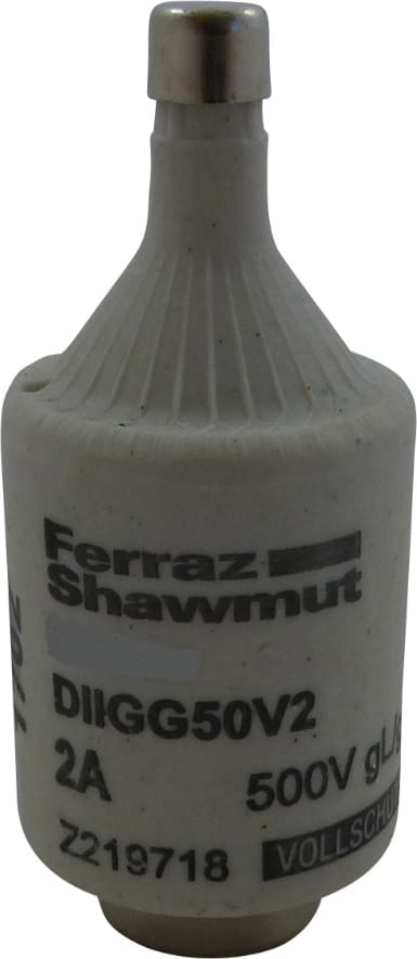 Mersen D-Sicherungseinsatz gG DII, 2A/AC500 DIIGG50V2 - Z219718