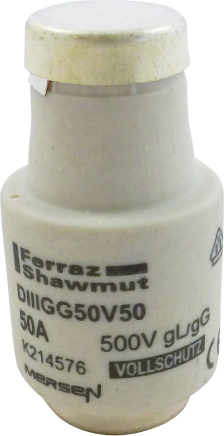 Mersen D-Sicherungseinsatz DIII gG 50A/500V DIIIGG50V50 - K214576