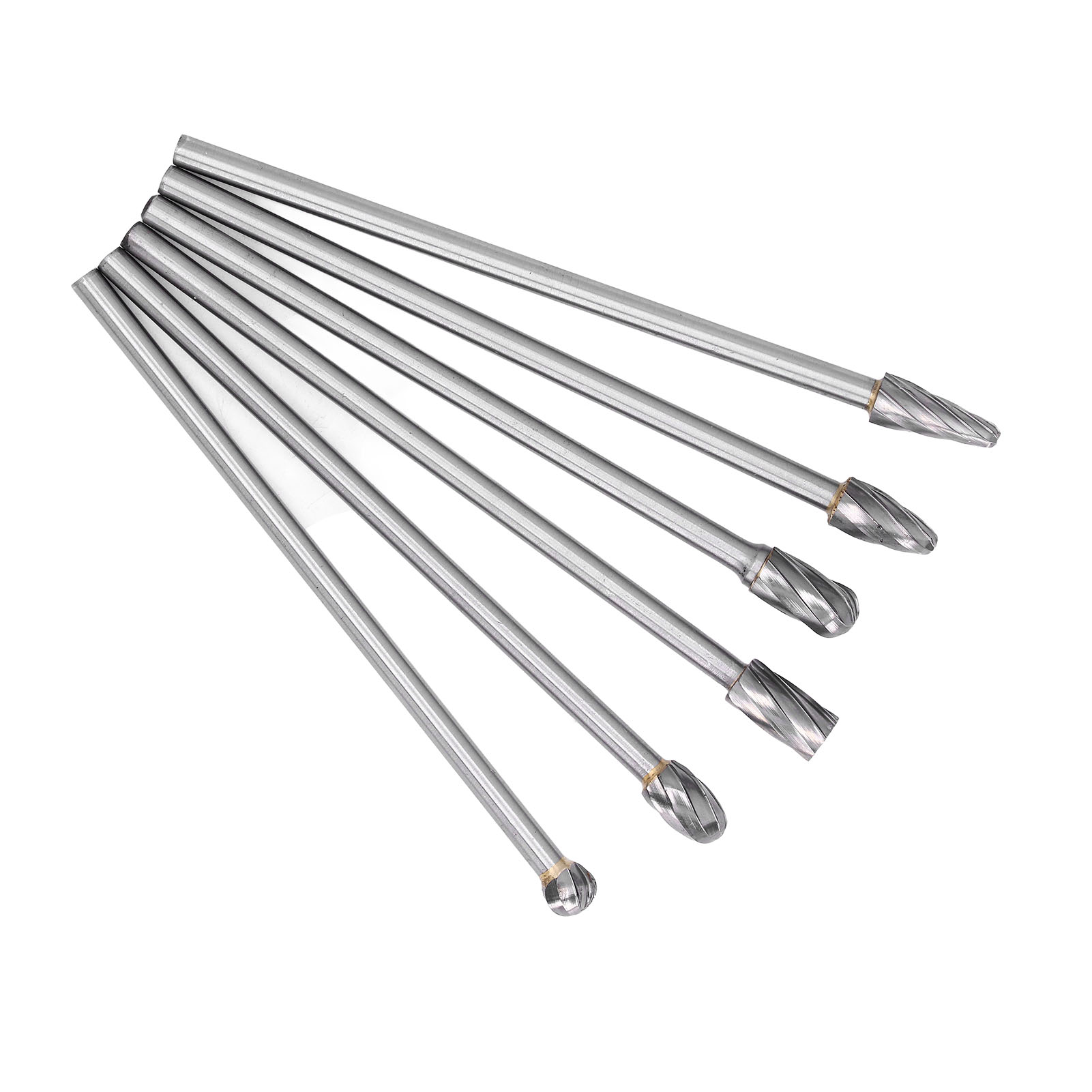 6-teiliges Hartmetallfräser-set, Verlängerungsset Für Zylinderkopfbohrungen Und -bearbeitung Aus Massivem Wolframstahl, Geeignet Für Holzbearbeitung, Bohren Und Schnitzen
