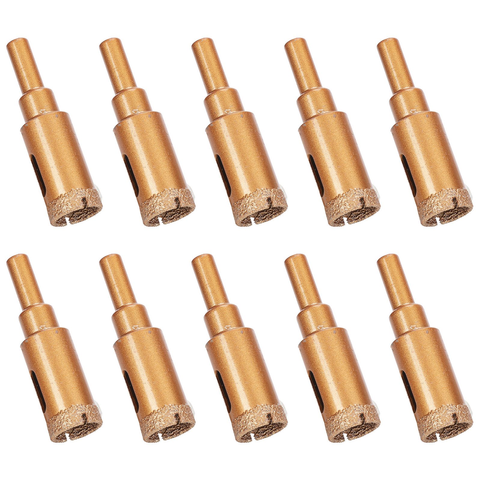 10-teiliges Diamantbohrer-set Für Fliesen Und Glas (18 Mm)