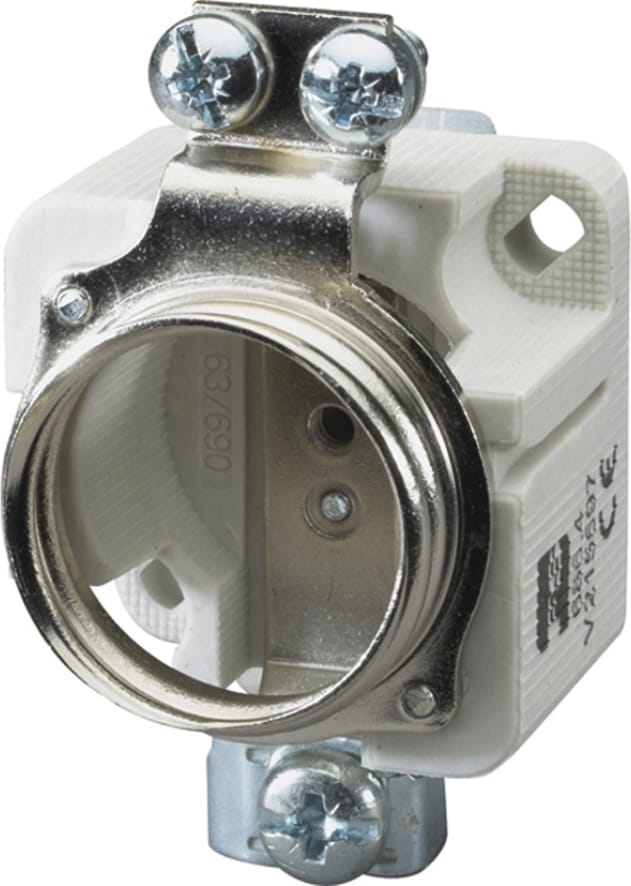 Mersen D-Sicherungssockel DIII 63A/500V 1-p.oB 00686.400000 - V215597