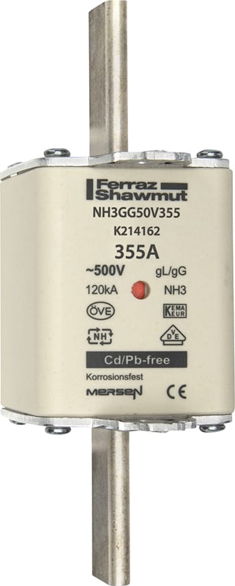 Mersen NH-Sicherungseinsatz SF Gr.3 gG 355A/500V KM NH3GG50V355 - K214162
