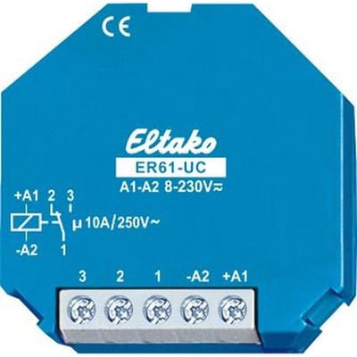 Eltako Schaltrelais 1W pot.frei 10A/250V ER61-UC - 61001601