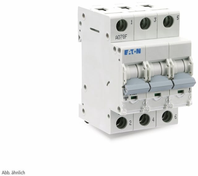 Eaton LS-Schalter m.Beschrift. C 20A, 3p PXL-C20/3 - 236427