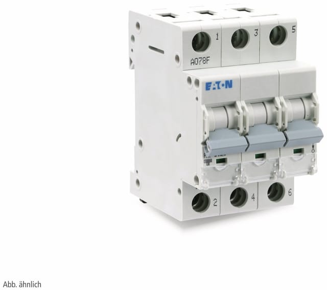 Eaton LS-Schalter m.Beschrift. C 25A, 3p PXL-C25/3 - 236428