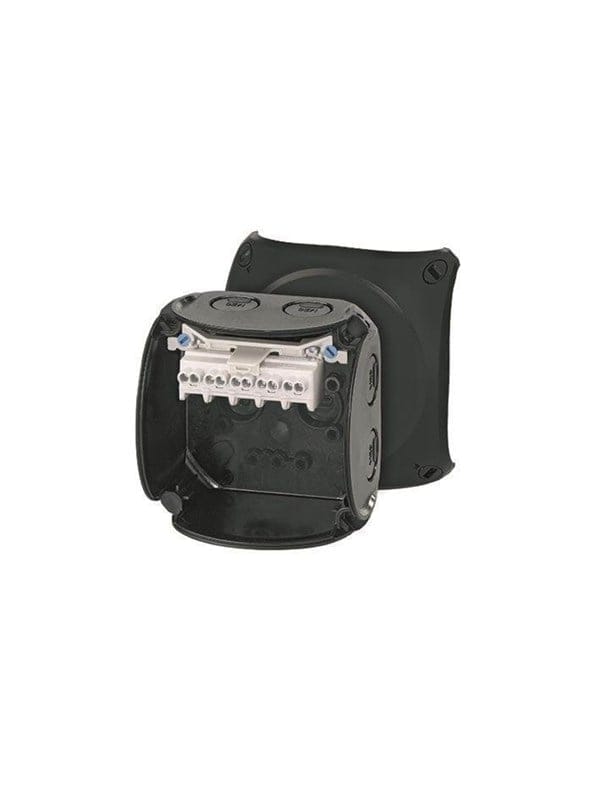 Hensel Kabelabzweigkasten 1,5-2,5 5pol. sw KF 0202 B - 62000044