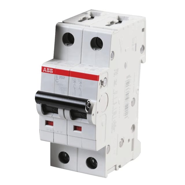ABB Stotz S&amp;J Sicherungsautomat 6kA 16A C 2p S202-C16 - 2CDS252001R0164