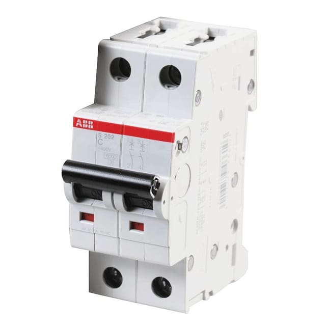 ABB Stotz S&amp;J Sicherungsautomat 6kA 20A C 2p S202-C20 - 2CDS252001R0204