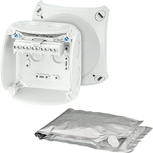 Hensel Kabelabzweigkasten 1,5-4qmm 3phasig WP 0404 G - 62000101