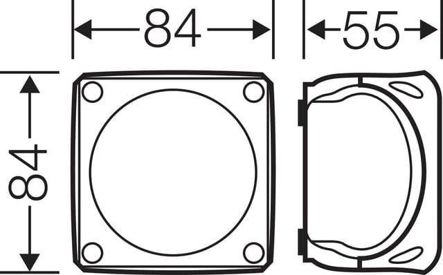 Hensel Kabelabzweigkasten 0,75-25 qmm DK 0102 W - 62000442