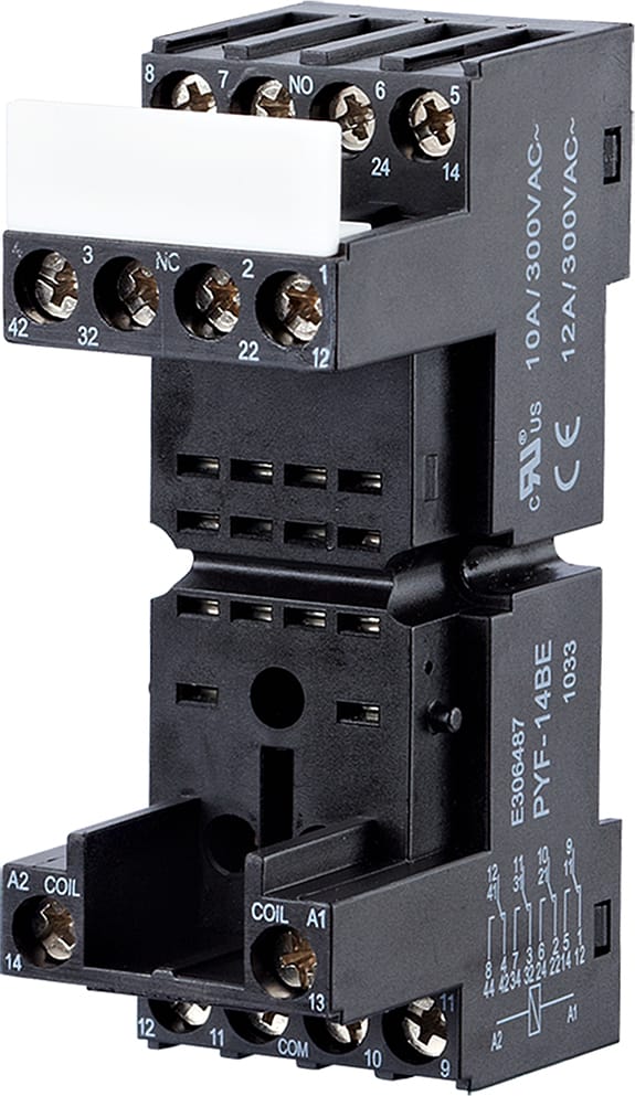 Metz Connect Fassung 274 RSS 214 14p. f.DIN-Schiene 110178