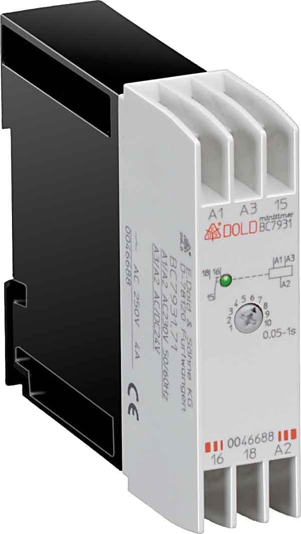 Dold&amp;Söhne Wischrelais AC/DC24V+AC230V BC7931N.710,5-10S - 52663