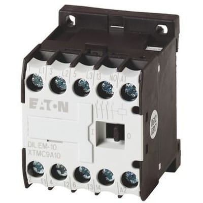 Eaton Leistungsschütz AC-3/400V:4kW 3p DC DILEM-10-G(24VDC) - 10213