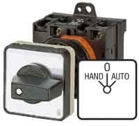 Eaton Steuerschalter 2pol. HAND 0 AUTO T0-2-15432/Z - 43602