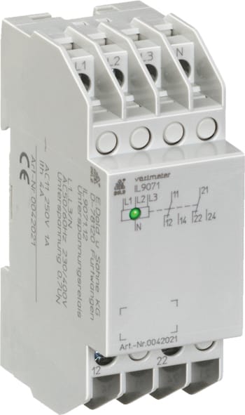 Dold&amp;Söhne Unterspannungsrelais IL9071.12 3/N AC400V - 43070